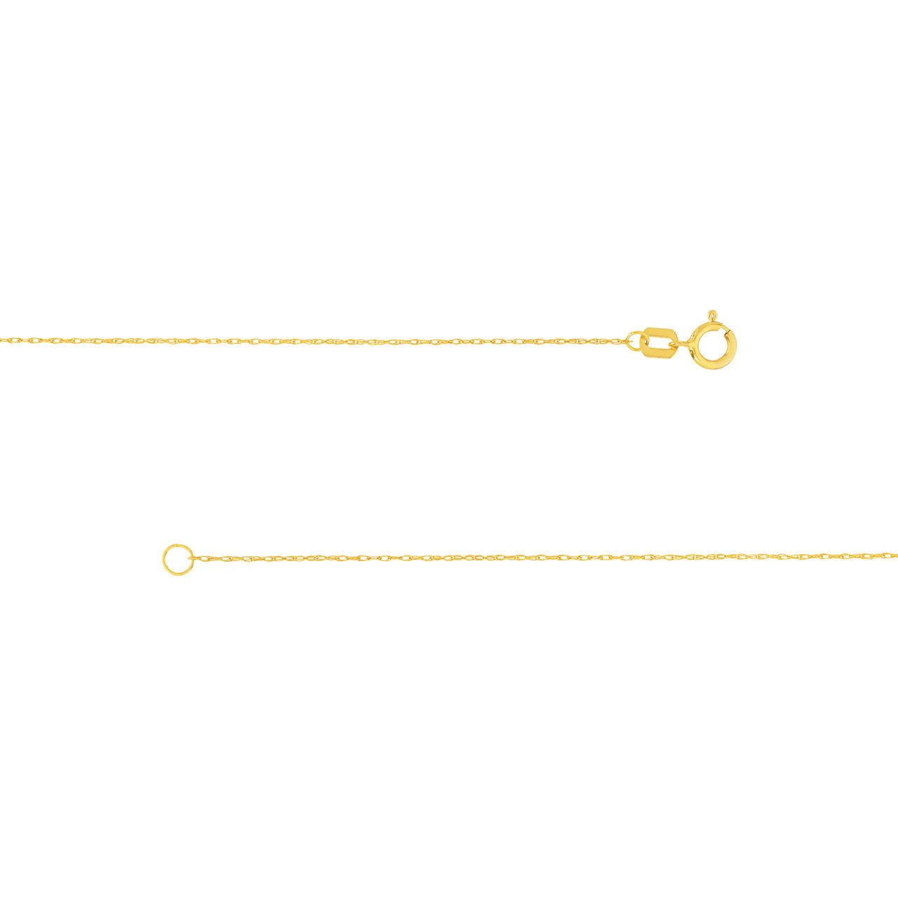 Tapered puffy oval pendant necklace by My Store, featuring a sleek design on a delicate chain.