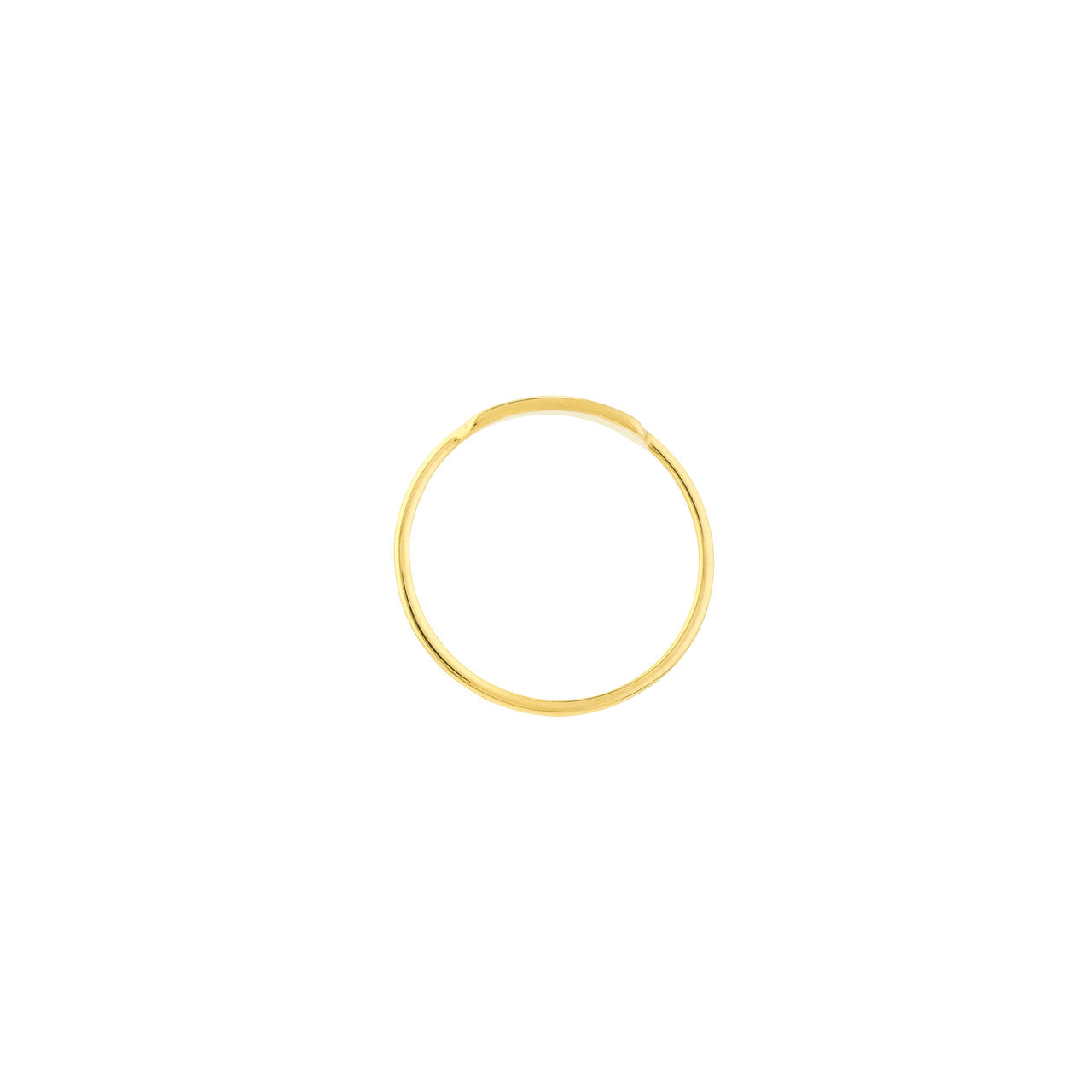 Small ID Ring - 6, Yellow