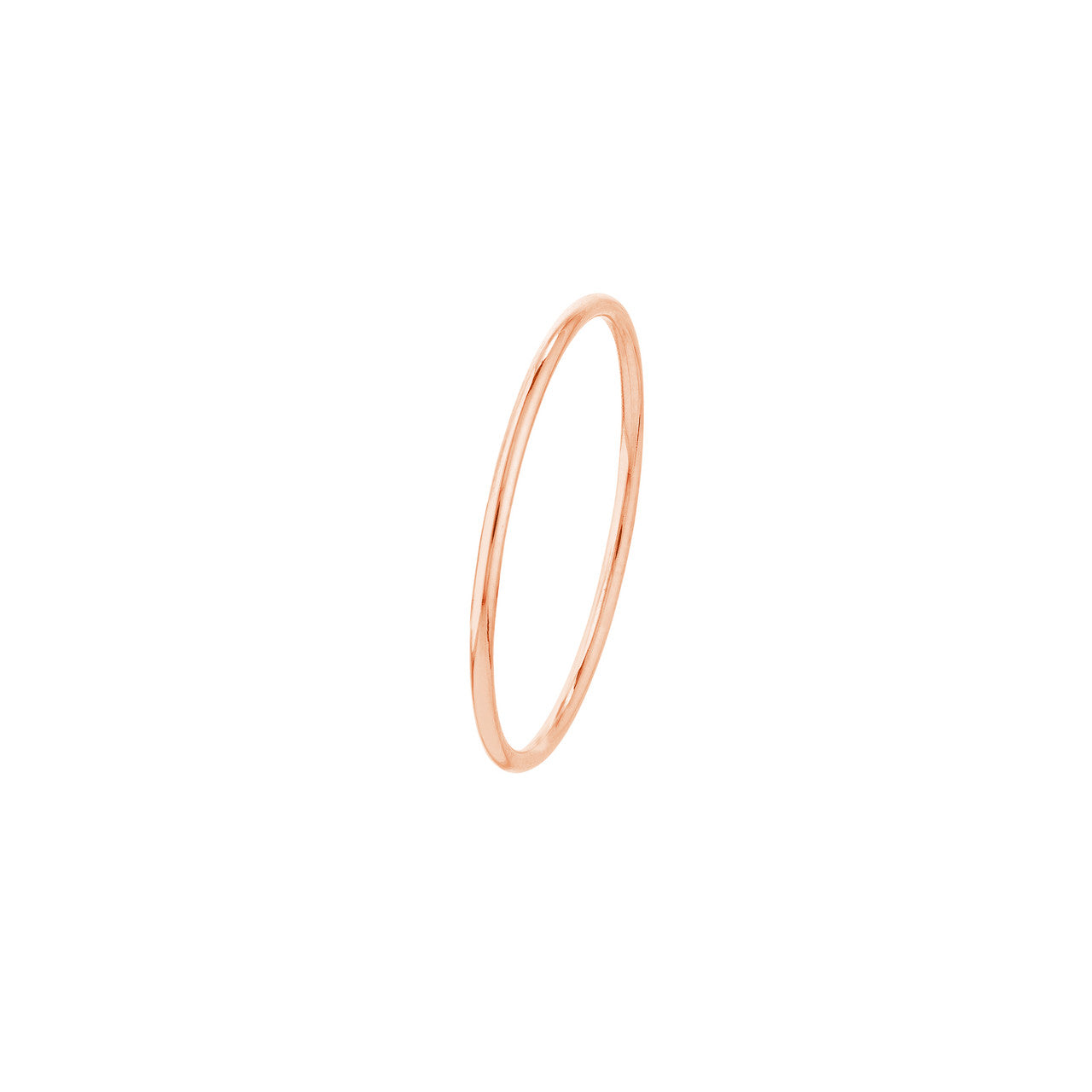 Stackable wire ring in silver by My Store, featuring a minimalist design with a sleek finish.