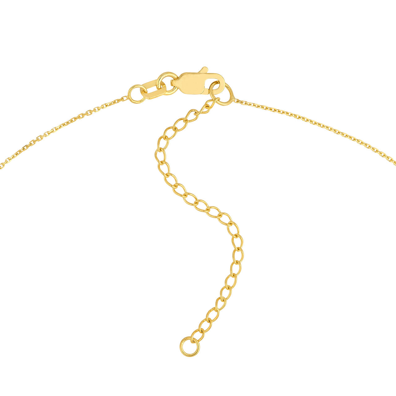 Love Knot Pendant Cable Necklace - VIA Jewelers