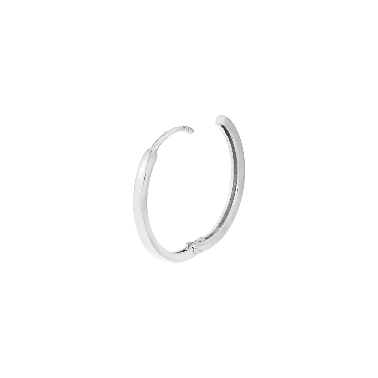Square Tube Huggie Hoop Earrings - VIA Jewelers