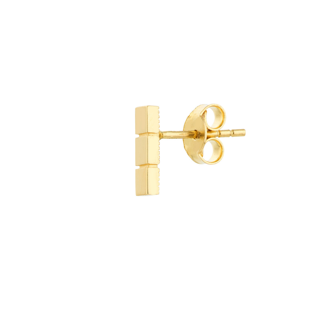 Triple Square Bar Stud Earrings - VIA Jewelers