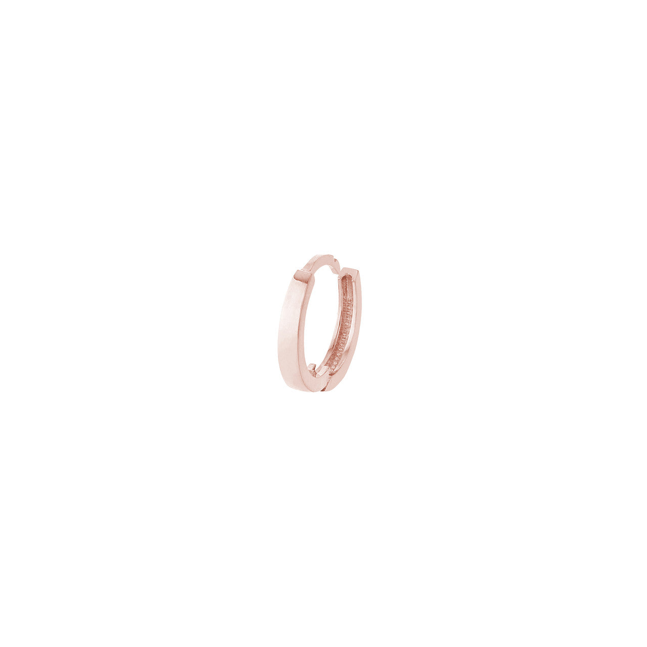 Small gold hoop earrings by My Store, featuring a sleek, minimalistic design for everyday wear.