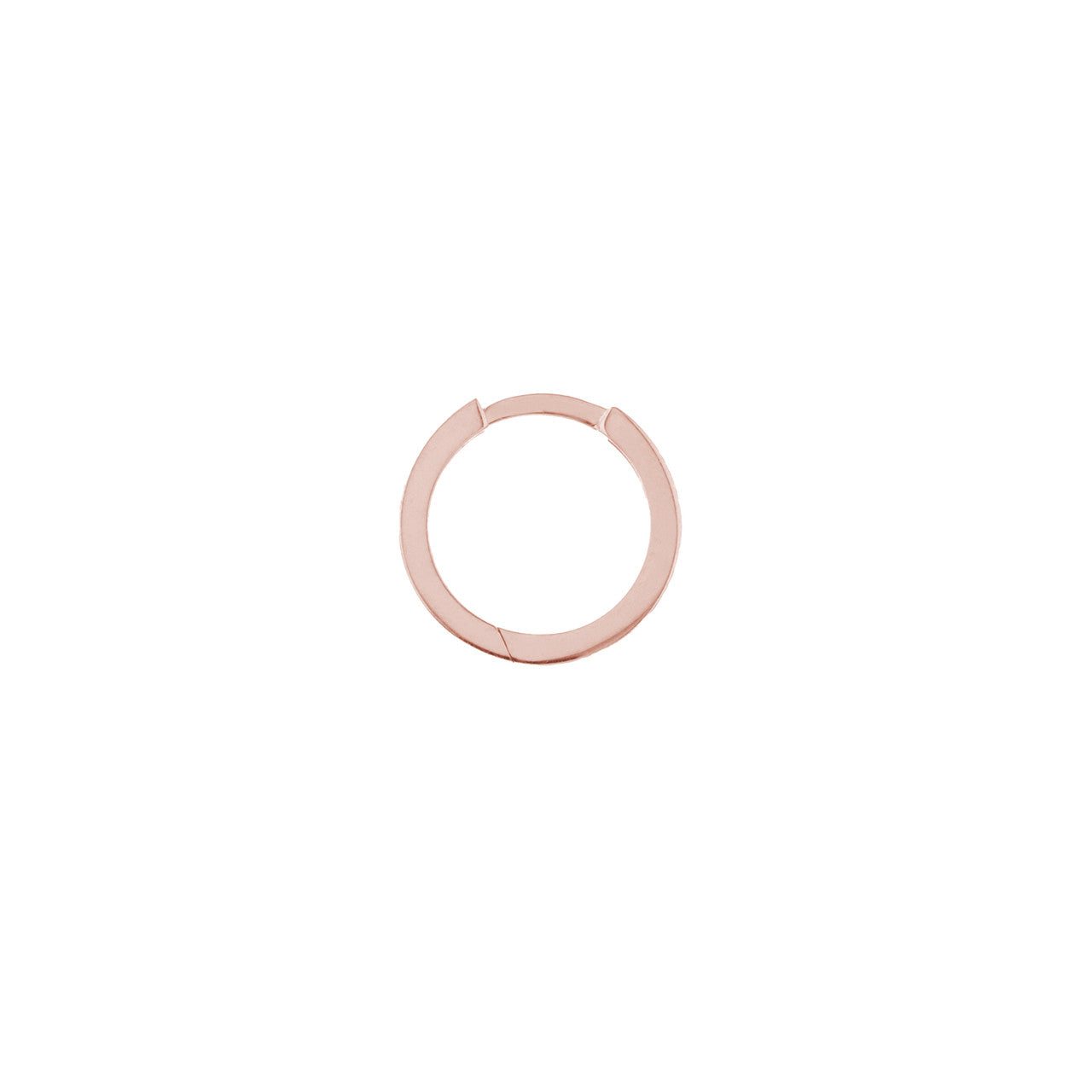 Small gold hoop earrings by My Store with a sleek, minimalist design, perfect for everyday wear.
