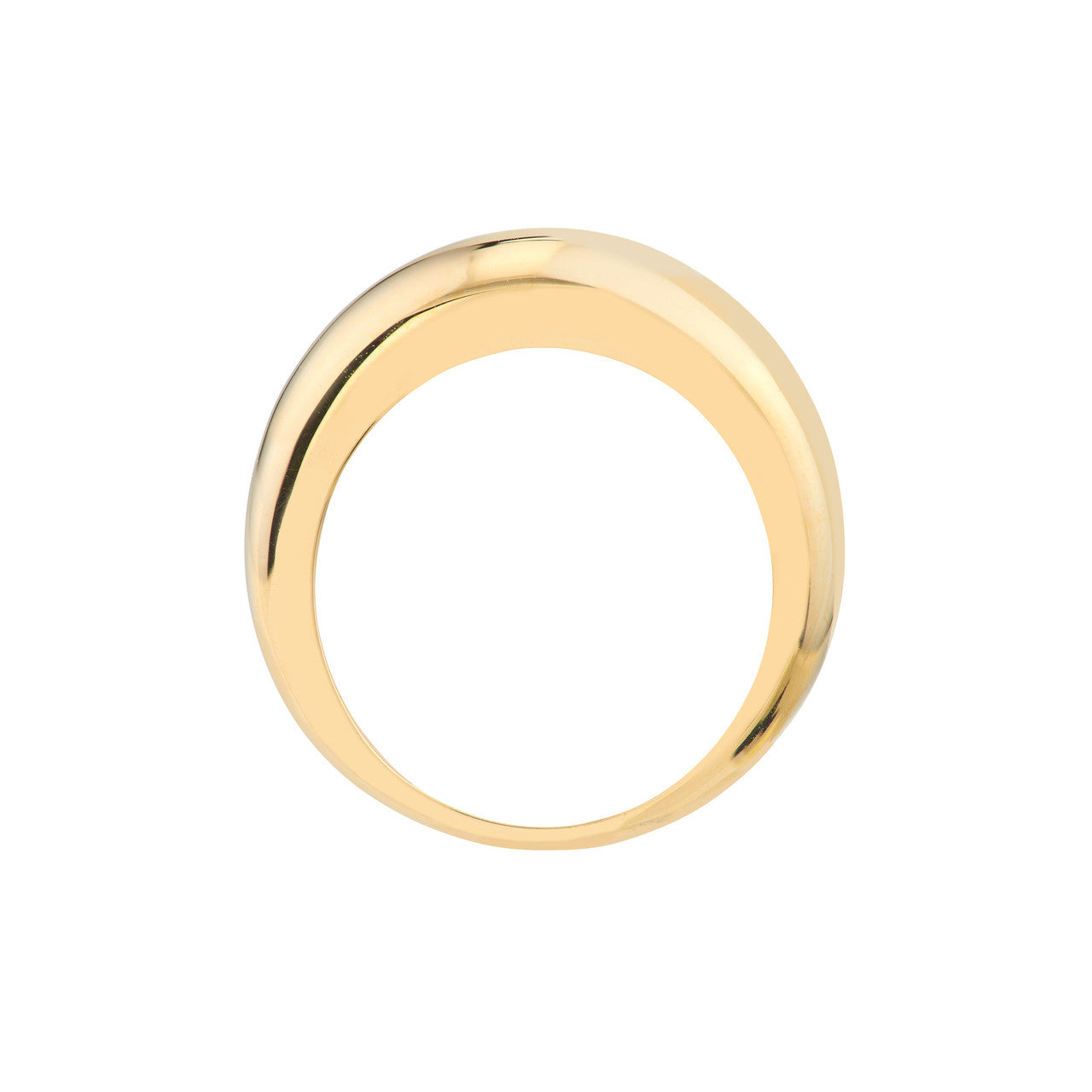 Wide Domed Band Ring