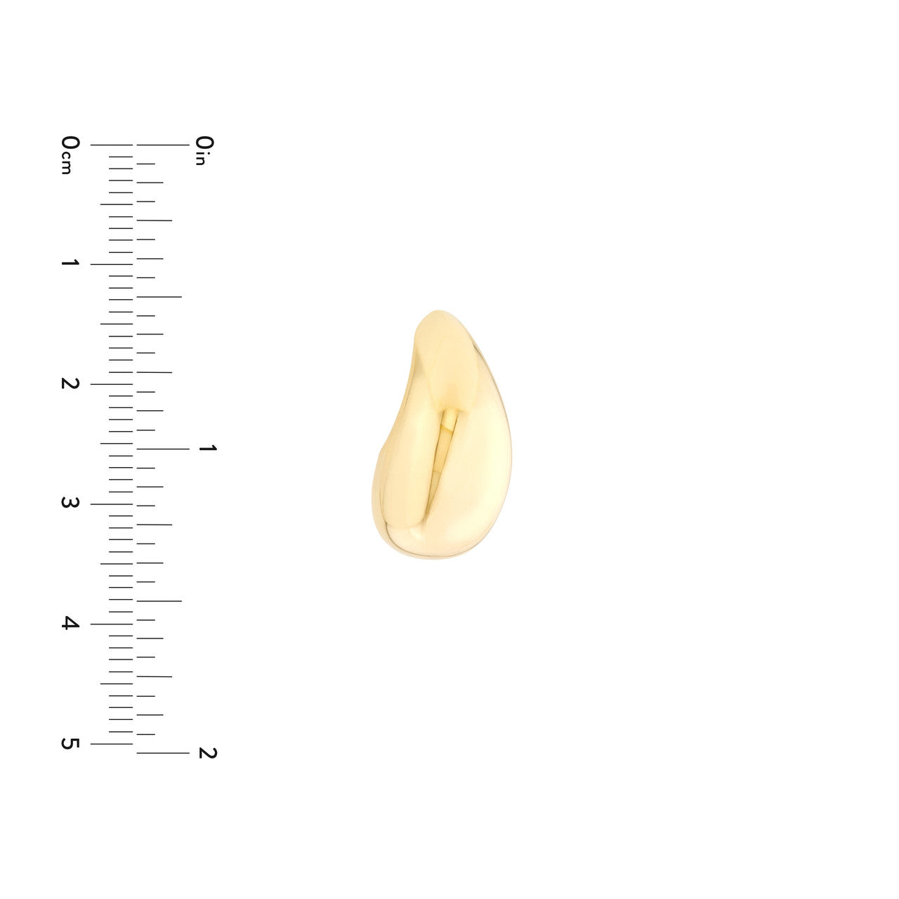 Teardrop Dome Earrings 4