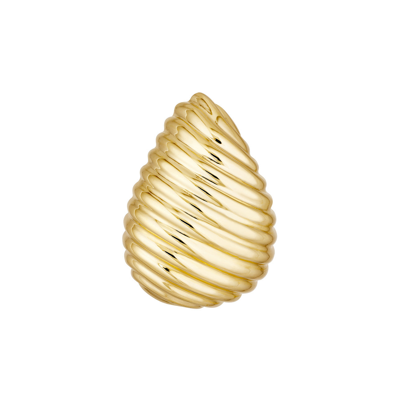 Teardrop Graduated Swirl Earrings - VIA Jewelers