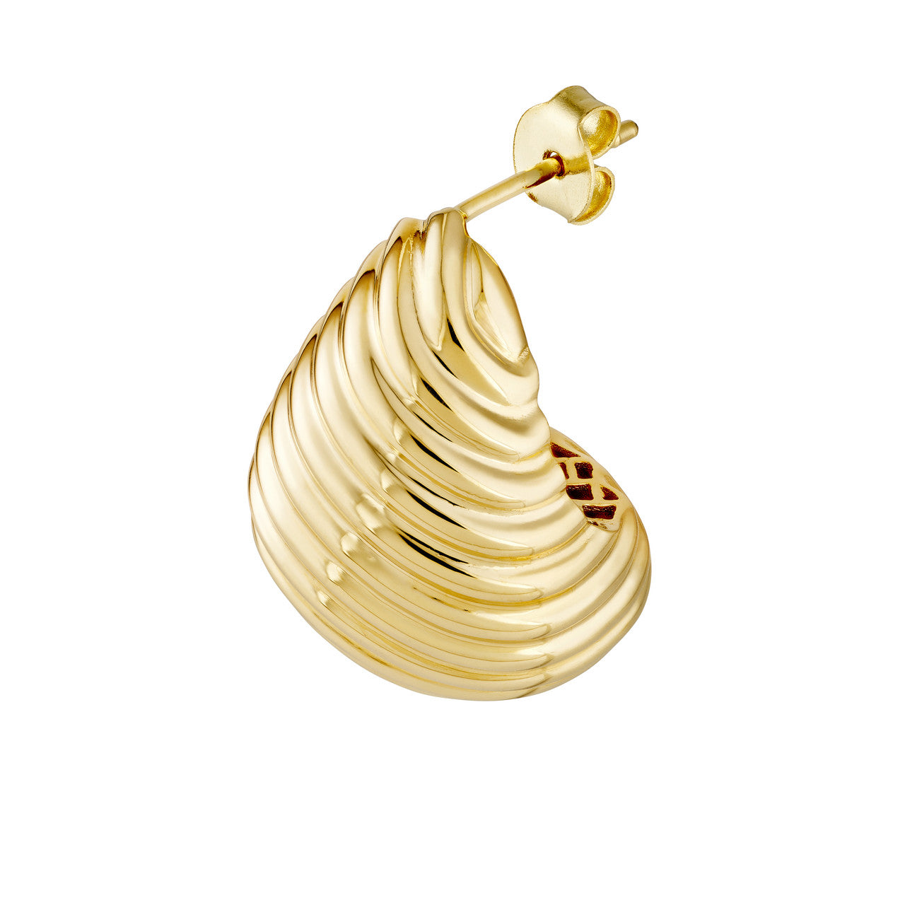 Teardrop Graduated Swirl Earrings - VIA Jewelers