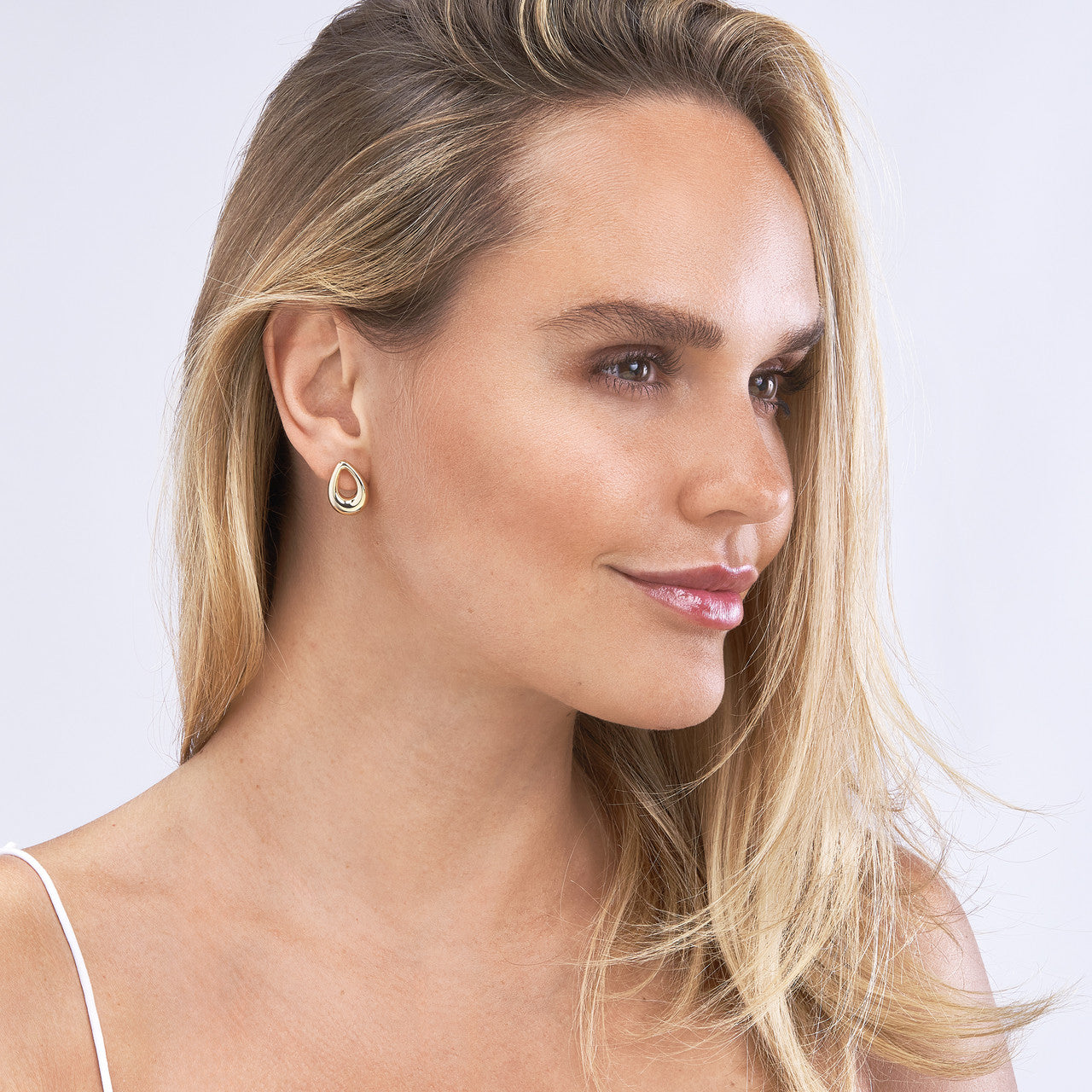 Teardrop Stud Earrings - VIA Jewelers