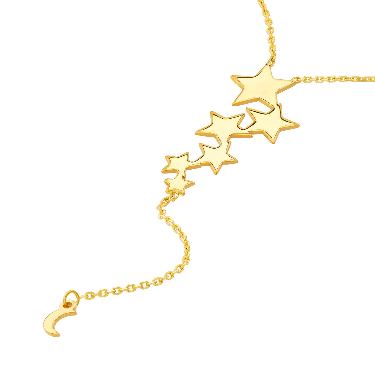 Star Cluster with Crescent Drop 2