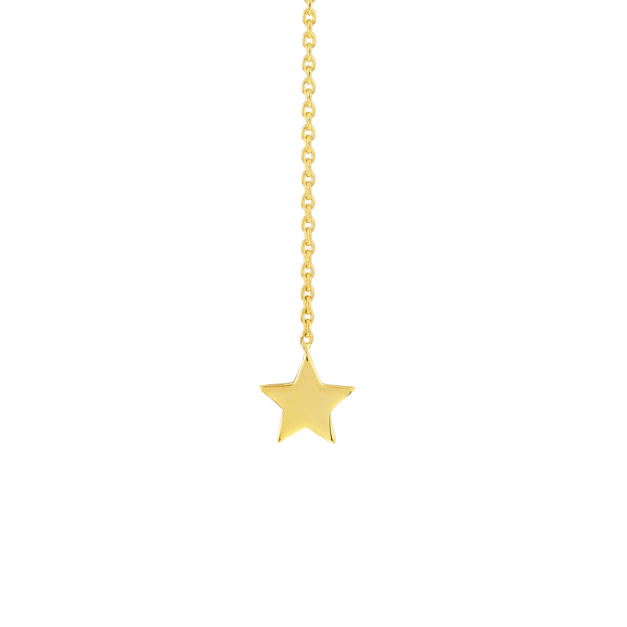 Triple Strand Dangle Star Earrings