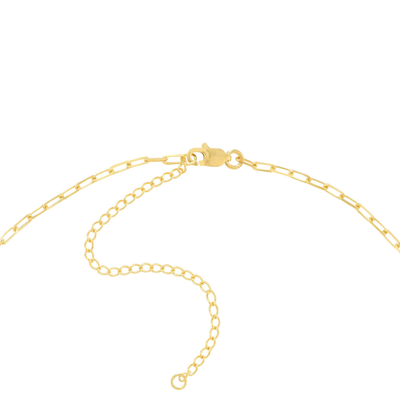 My Store Links Choker Chain with interlocking links and a sleek design, displayed on a neutral background.