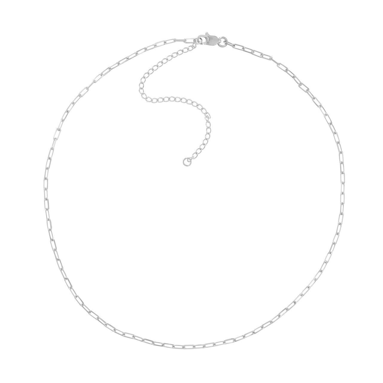 Links choker gold necklace
