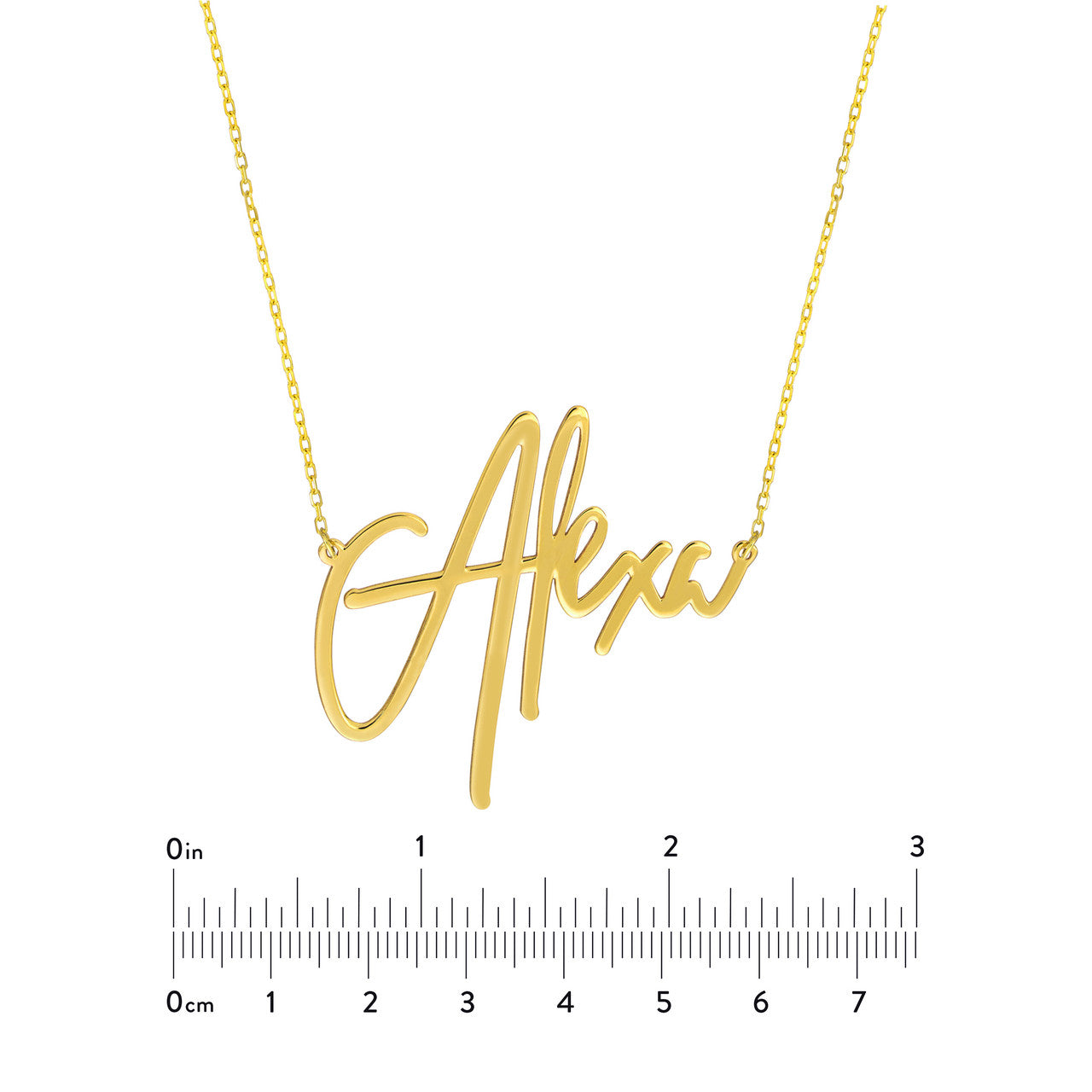 Signature Name Necklace