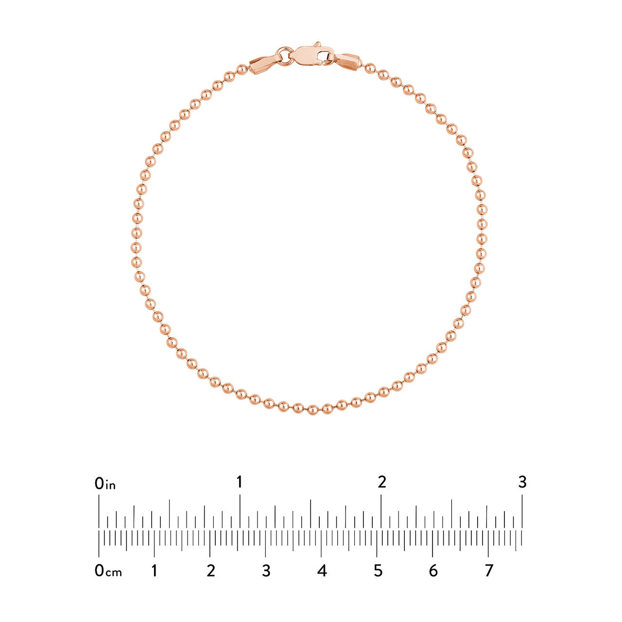 Small Bead Chain Bracelet