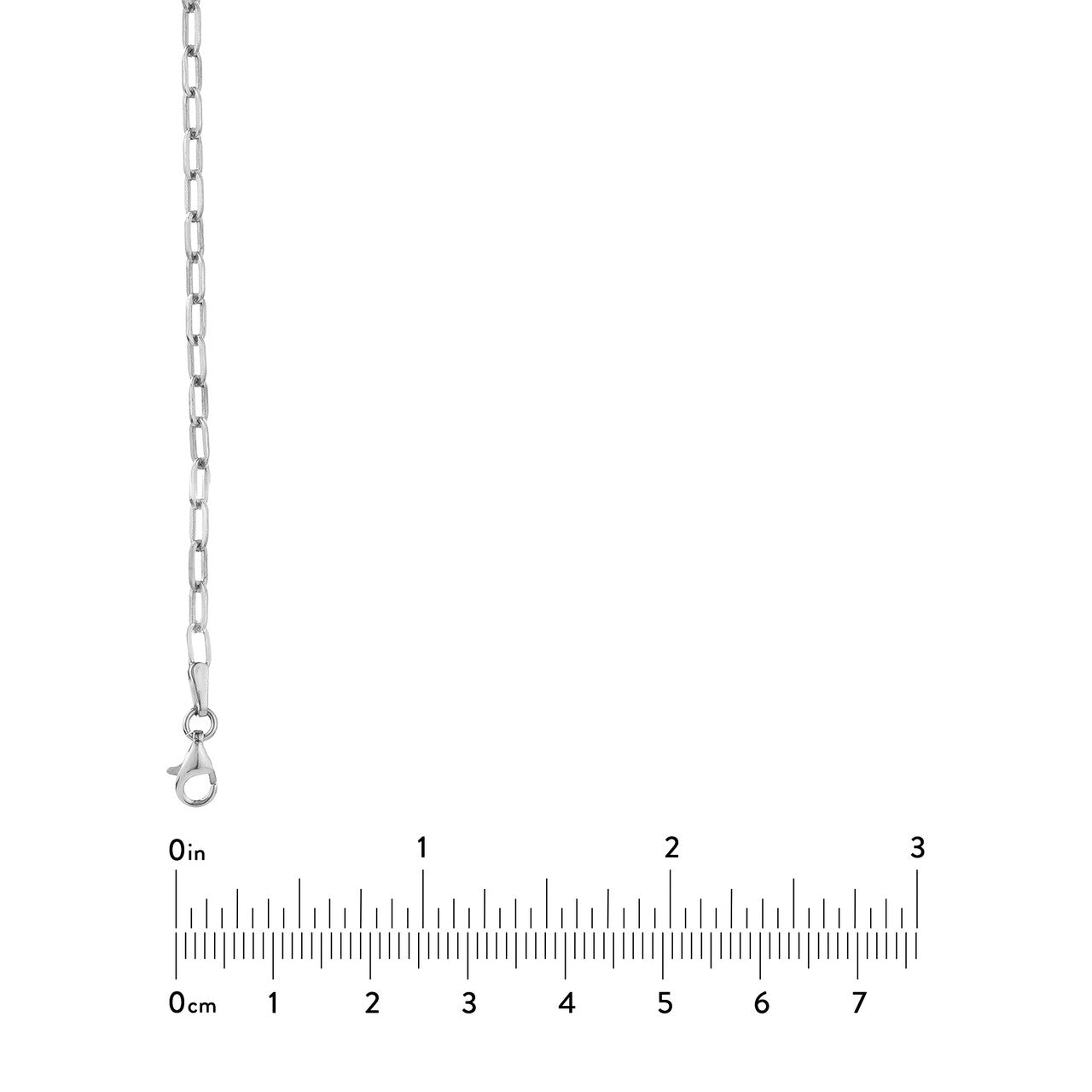 Thin Paper Clip Chain Bracelet