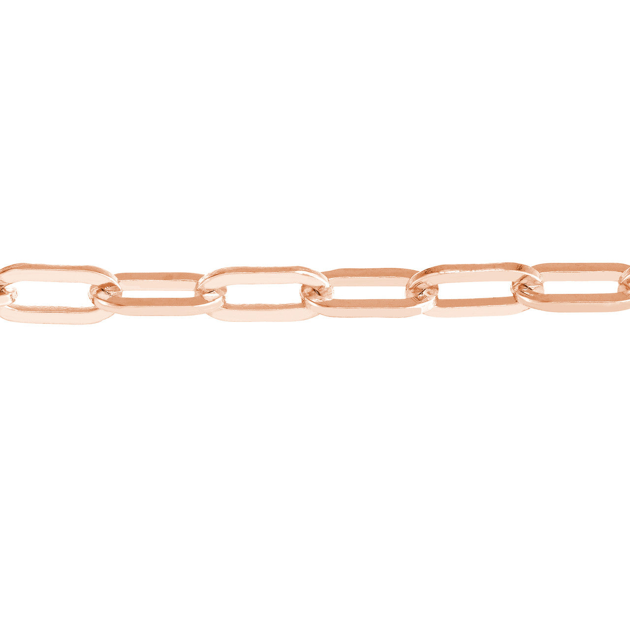 Thin Paper Clip Chain Bracelet