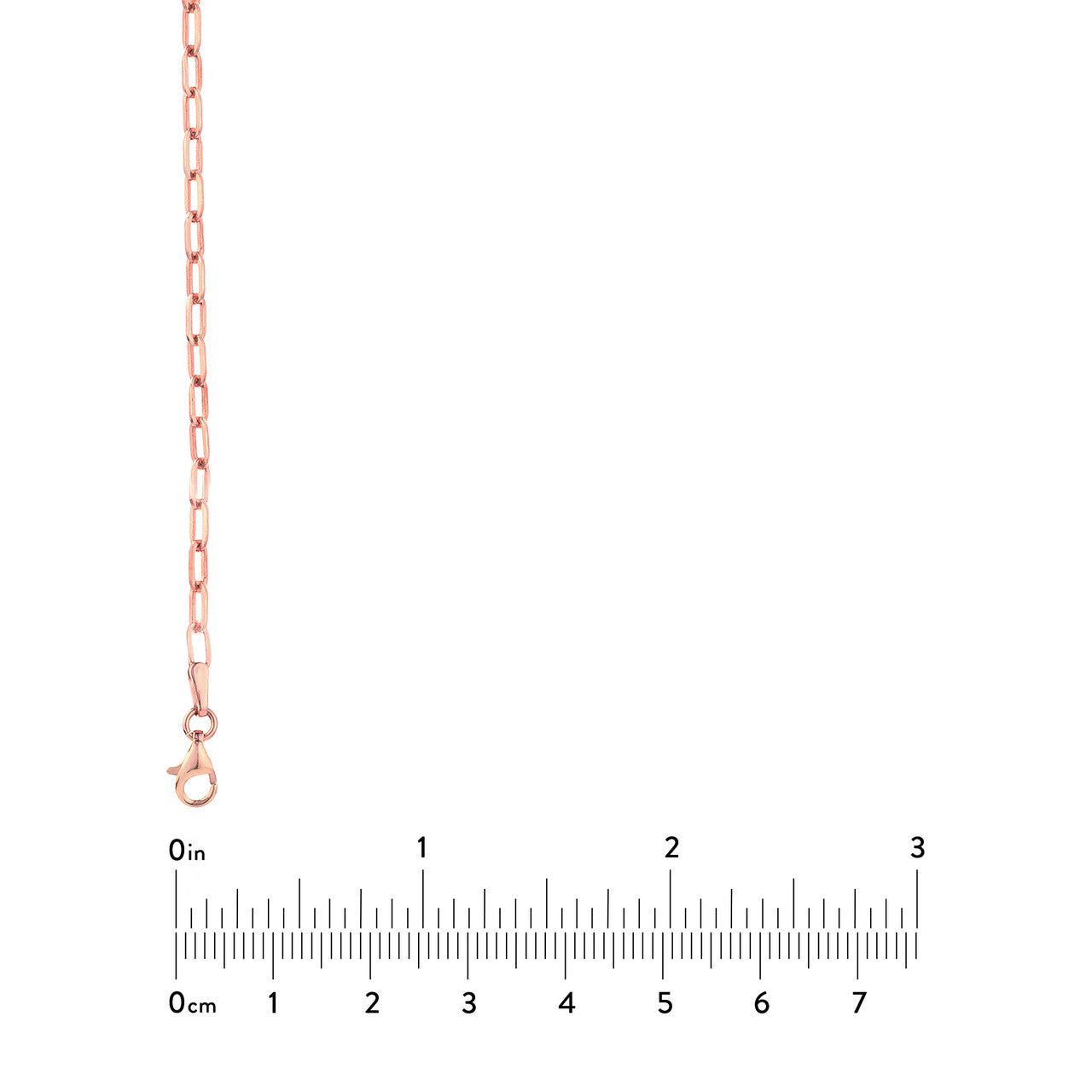 Thin Paper Clip Chain Bracelet