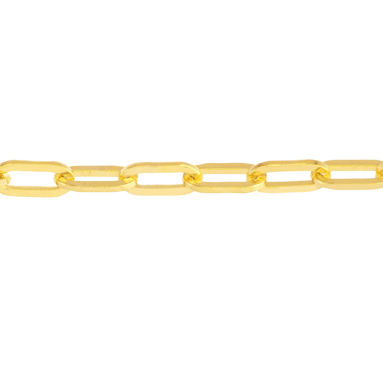 Thin Paper Clip Chain Bracelet