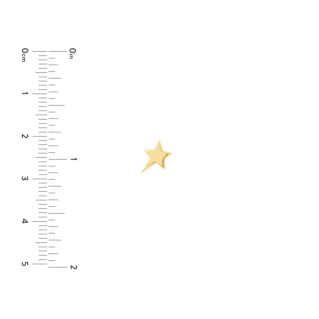 Shooting Star Stud Earrings