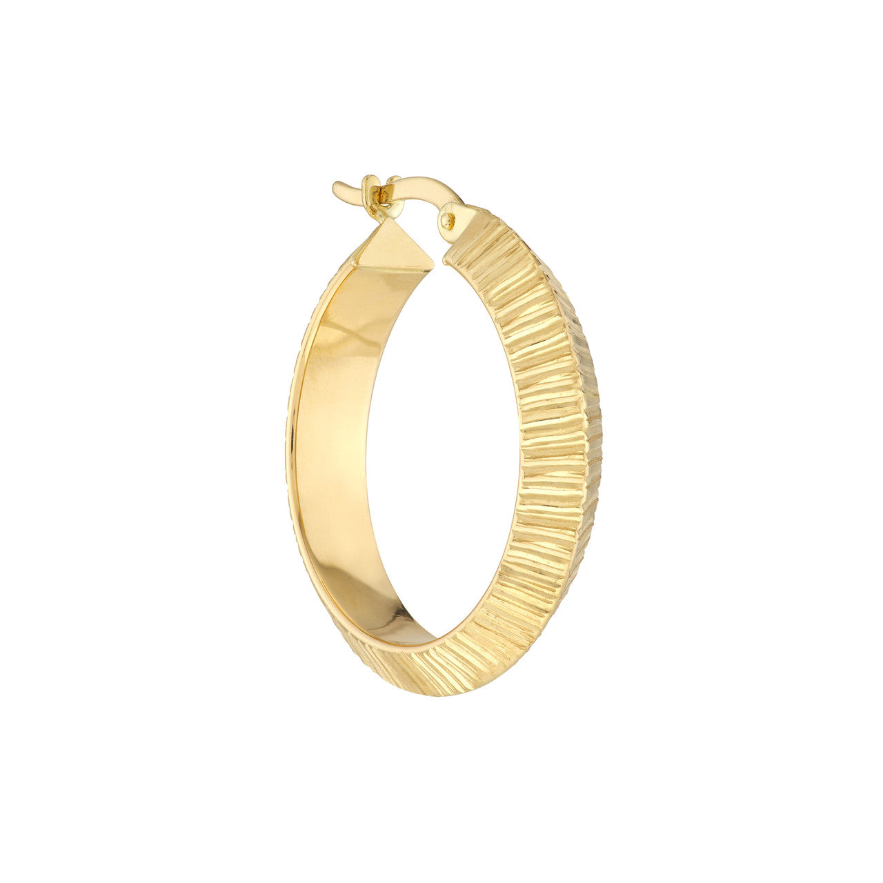 20x4mm D/C Knife Edge Round Hoops