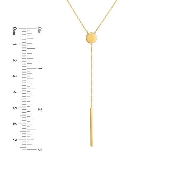 Lariat Necklace - Scale for Length 2