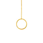 Circle drop earrings - Via Jewelers