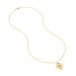 Starburst Medallion Necklace with Diamond 2