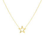 Open Wire Star Necklace 10