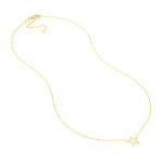 Open Wire Star Necklace 12