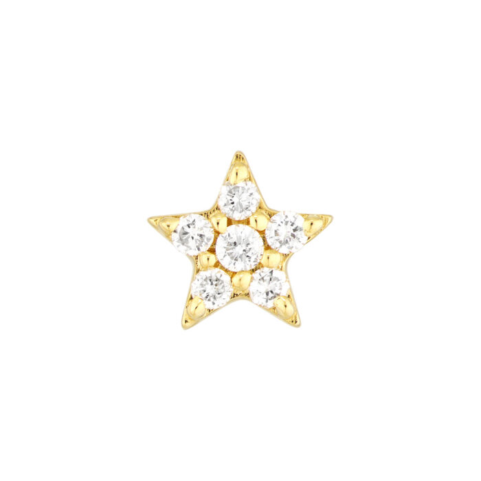 1/10ct Diamond Star Stud 1