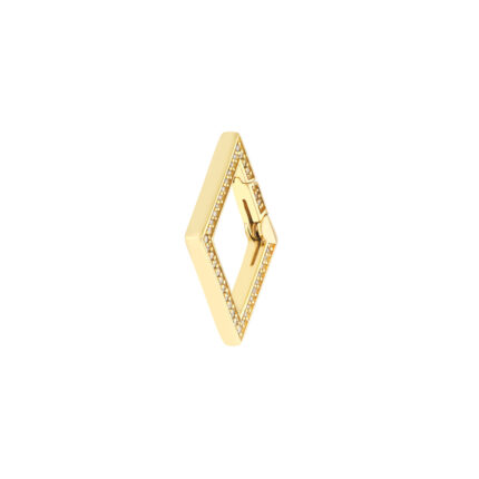 1/5ct Diamond Rhombus Push Lock 2