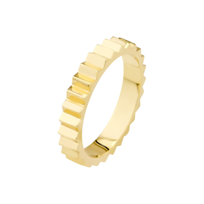 Fluted Band Ring 1