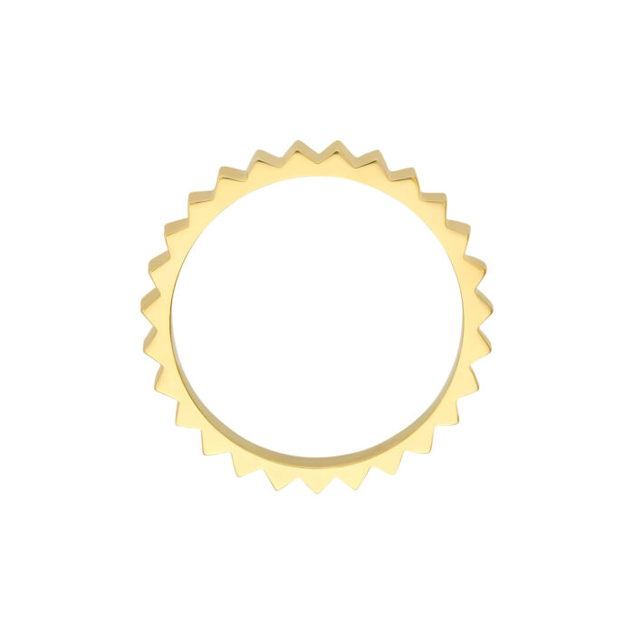 Fluted Band Ring 2