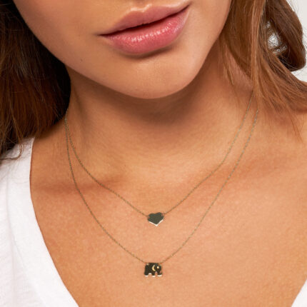 Mini Heart Adjustable Necklace 11