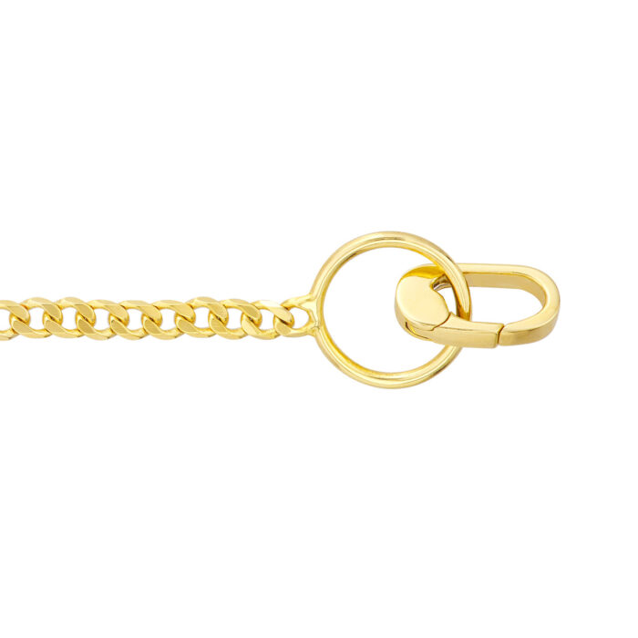 Mini Pushlock Curb Chain Bracelet 2