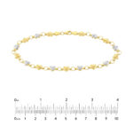 Two-Tone Hearts Anklet 4