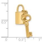 Lock and Key Pendant 8