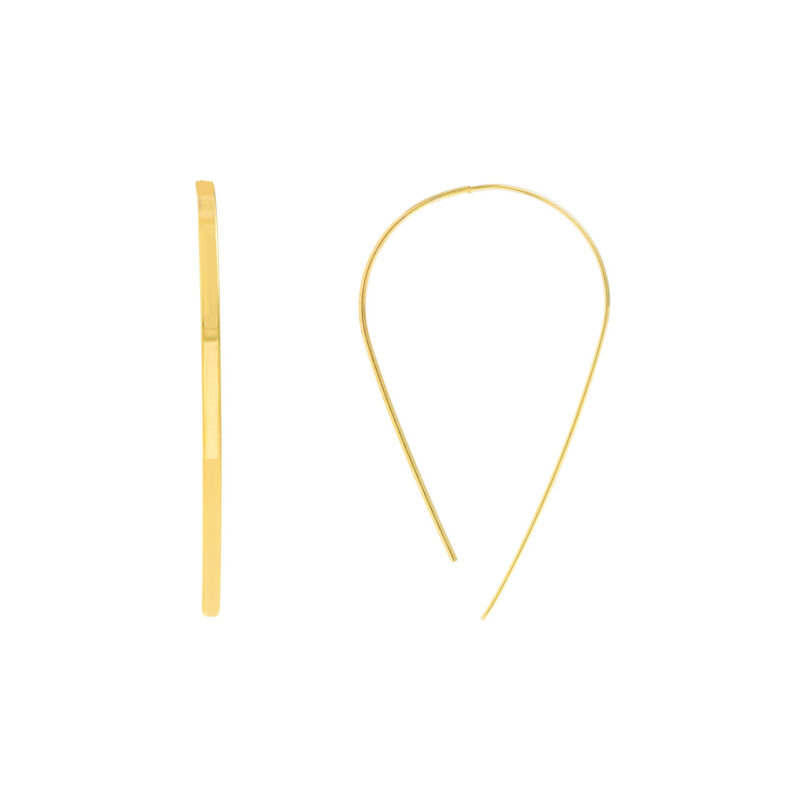 Threader Gold Earring