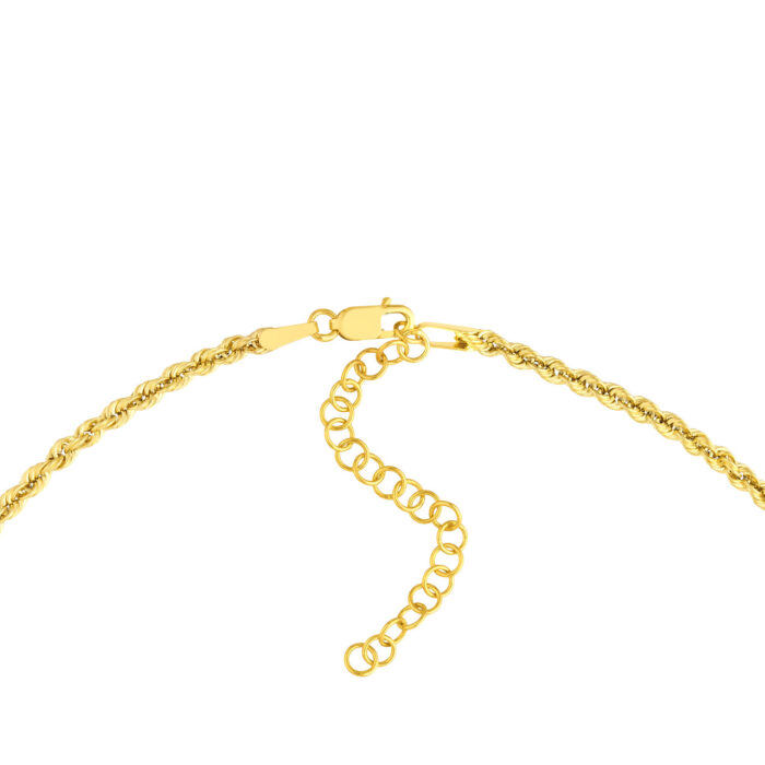 Graduated Rope Chain Necklace