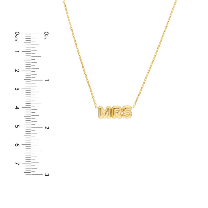 Puff Mrs Necklace size guide