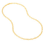 Gold locks Chain Necklace