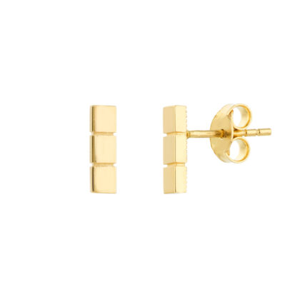 Gold Stud Earring