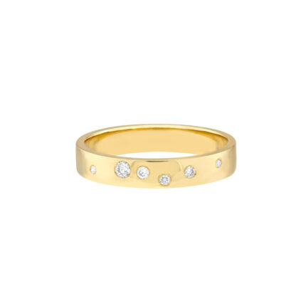 Scattered Diamond Polished Band 0