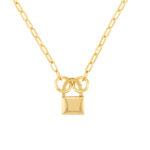 14K Yellow Gold Lock