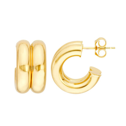 Small Gold Hoop Earrings