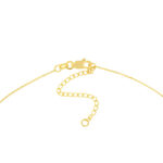 LOVE lariat gold necklace