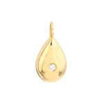 Diamond Pear Pendant