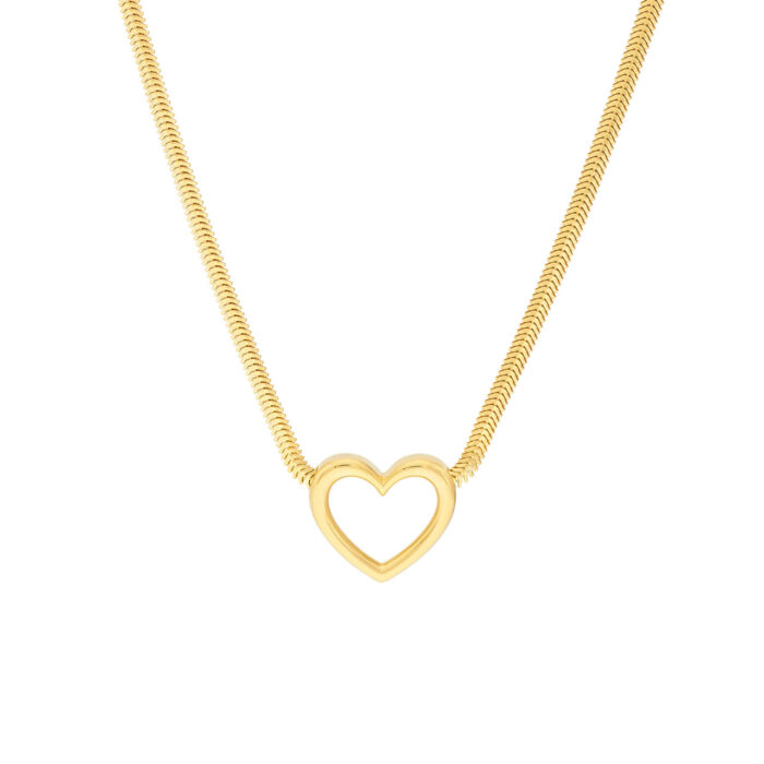 Open Heart Necklace