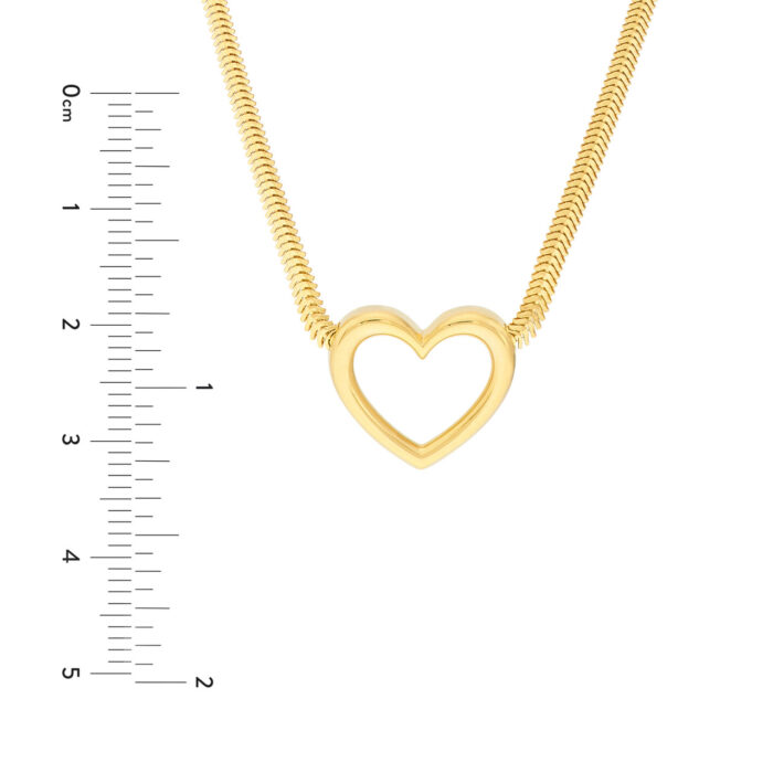 Open Heart Necklace